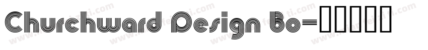 Churchward Design Bo字体转换